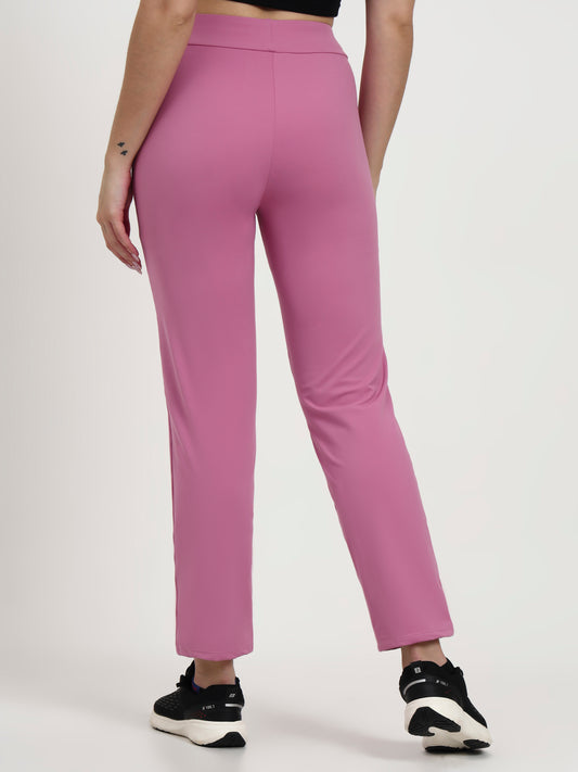 Straight Fit Activewear Lowers – Light pink | Plus Sizes up to 4XL