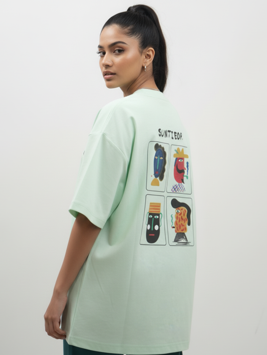 UNITED AMD Oversized T-Shirt | Multi-Tone Classic