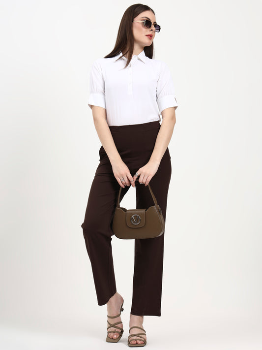 WIDE LEG JEGGING | Effortless Stretch Comfort with Chic All-Season Elegance