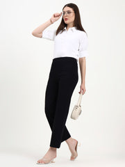 WIDE LEG JEGGING | Effortless Stretch Comfort with Chic All-Season Elegance