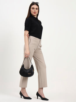 WIDE LEG PLEATED TROUSER | Modern Tailored Fit with All-Season Comfort