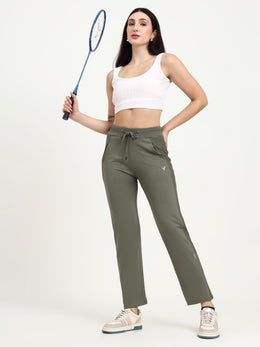 Midnight Grey Cotton Looper Lowers | Contour Series – Premium Comfort Wear