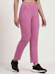 Straight Fit Activewear Lowers –   Light pink | Plus Sizes up to 4XL