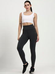 In Trend  High Waist Tights – Premium Activewear in Grey | Plus Sizes Available