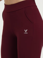 Straight Fit Activewear Lowers –   Mehroon | Plus Sizes up to 4XL