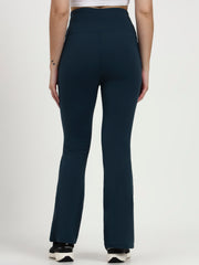 DRY FIT BELL BOTTOM LOWER Air force | Active Stretch Comfort with Sleek Athleisure Design