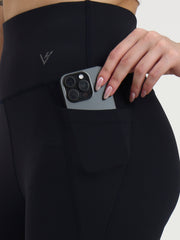 DRY FIT BELL BOTTOM LOWER Navy | Active Stretch Comfort with Sleek Athleisure Design