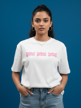 COLLECT GROUP Oversized T-Shirt | Classic White