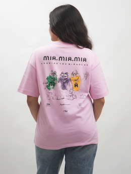 MIA MIA Oversized T-Shirt | Soft  Charm